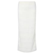 Geruite Gebreide Elsa Rok Proenza Schouler , White , Dames