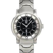 Pre-owned Glass watches Bvlgari Vintage , Black , Dames