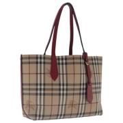 Pre-owned Canvas shoulder-bags Burberry Vintage , Multicolor , Dames