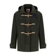 Groene wollen duffeljas Baracuta , Green , Heren