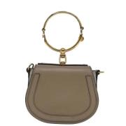 Pre-owned Leather handbags Chloé Pre-owned , Brown , Dames