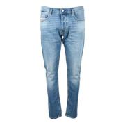 Klassieke Denim Jeans met Elastaanmix Diesel , Blue , Heren