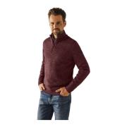 Bordeaux Sweater State of Art , Red , Heren