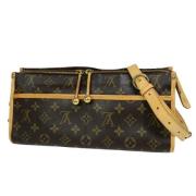 Pre-owned Canvas handbags Louis Vuitton Vintage , Brown , Dames