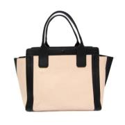 Pre-owned Leather handbags Chloé Pre-owned , Beige , Dames