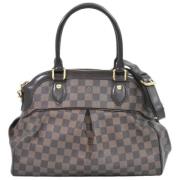 Pre-owned Canvas louis-vuitton-bags Louis Vuitton Vintage , Brown , Da...