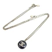 Pre-owned Metal chanel-jewelry Chanel Vintage , Gray , Dames