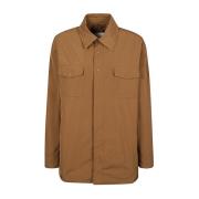 Polyester Overhemd Aspesi , Brown , Dames