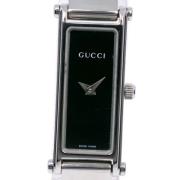 Pre-owned Metal watches Gucci Vintage , Black , Dames