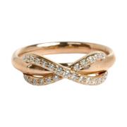 Pre-owned Rose Gold rings Tiffany & Co. Pre-owned , Pink , Dames