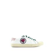 Pre-owned Leather sneakers Yves Saint Laurent Vintage , White , Dames