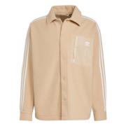 Adicolor Overshirt Adidas , Beige , Heren