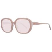 Bruine Dames Zonnebril Rechthoekig Frame Jimmy Choo , Brown , Dames