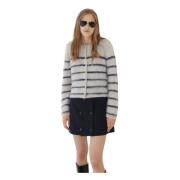 Geborstelde jas Designers Remix , Gray , Dames