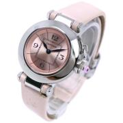 Pre-owned Metal watches Cartier Vintage , Pink , Dames