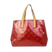 Pre-owned Leather louis-vuitton-bags Louis Vuitton Vintage , Red , Dam...