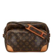 Pre-owned Leather louis-vuitton-bags Louis Vuitton Vintage , Brown , D...