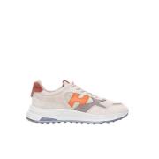 Hyperlight Sneakers met Suède en Nubuck Hogan , Beige , Heren