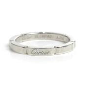 Pre-owned White Gold rings Cartier Vintage , Gray , Dames