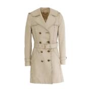 Pre-owned Cotton outerwear Balenciaga Vintage , Beige , Dames