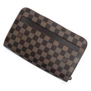 Pre-owned Canvas handbags Louis Vuitton Vintage , Brown , Dames