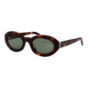 Stijlvolle Zonnebril Saint Laurent , Brown , Dames