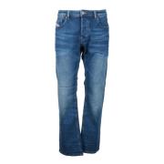 Katoen Elastaan Jeans Diesel , Blue , Heren