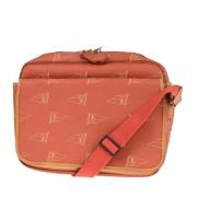 Pre-owned Leather handbags Louis Vuitton Vintage , Red , Dames