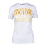 Tshirt Versace Jeans Couture , White , Dames