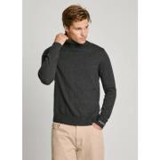 Regular Fit Hoge Hals Sweater Pepe Jeans , Gray , Heren