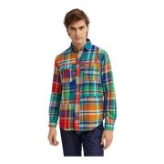 Flanellen geruite overhemd Ralph Lauren , Multicolor , Heren