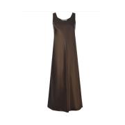 Bruine Jurken Regular Fit Max Mara , Brown , Dames