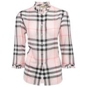 Pre-owned Cotton tops Burberry Vintage , Pink , Dames