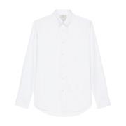 Wit Katoenen Shirt met Lange Mouwen Monogram 72 Givenchy , White , Her...