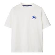 Witte T-shirts en Polos met Equestrian Knight Design Burberry , White ...