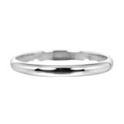 Pre-owned Platinum rings Cartier Vintage , Gray , Dames