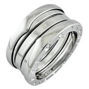 Pre-owned White Gold rings Bvlgari Vintage , White , Dames