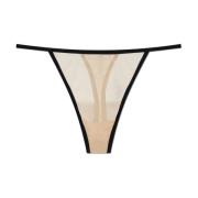 Transparante strings Dsquared2 , Beige , Dames