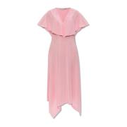 Zijden jurk Stella McCartney , Pink , Dames