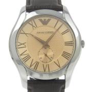 Pre-owned Metal watches Armani Pre-owned , Gray , Heren