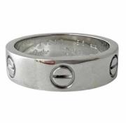 Pre-owned Silver rings Cartier Vintage , Gray , Dames