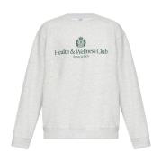 Sweatshirt uit de H&W Crest - Heather collectie Sporty & Rich , Gray ,...