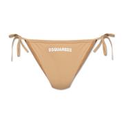 Zwembroek onderstuk Dsquared2 , Beige , Dames