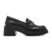 Klassieke Zwarte Gesloten Loafers Tamaris , Black , Dames