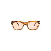 Zonnebril Tom Ford , Brown , Heren