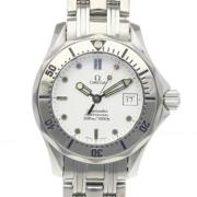 Pre-owned Glass watches Omega Vintage , White , Dames