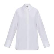 Katoenen shirt Jil Sander , White , Dames