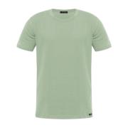 Ondergoed T-shirt met logopatch Tom Ford , Green , Heren