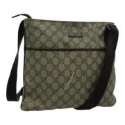 Pre-owned Leather gucci-bags Gucci Vintage , Beige , Dames