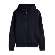 Agadir Hoodie met Rits Ecoalf , Blue , Heren